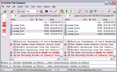 Comparar duas Strings vindo de um arquivo de texto no Delphi