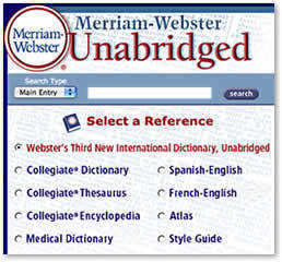 Merriam-Webster Unabridged Dictionary