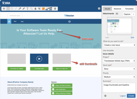 Capture for JIRA