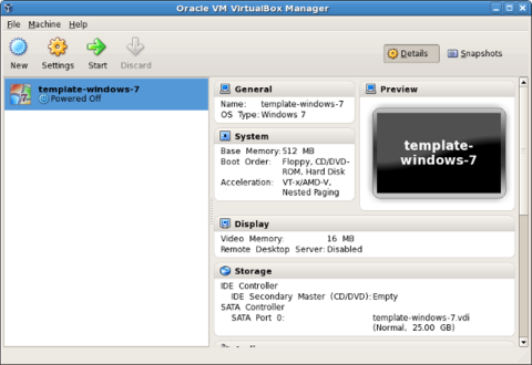 Oracle Virtual Machine Support