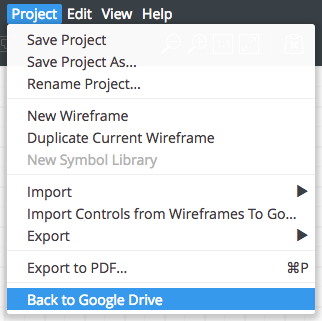Balsamiq Wireframes for Google Drive